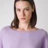 Abbigliamento LES COPAINS Cashmere | Pullover Tricot In Puro Cashmere