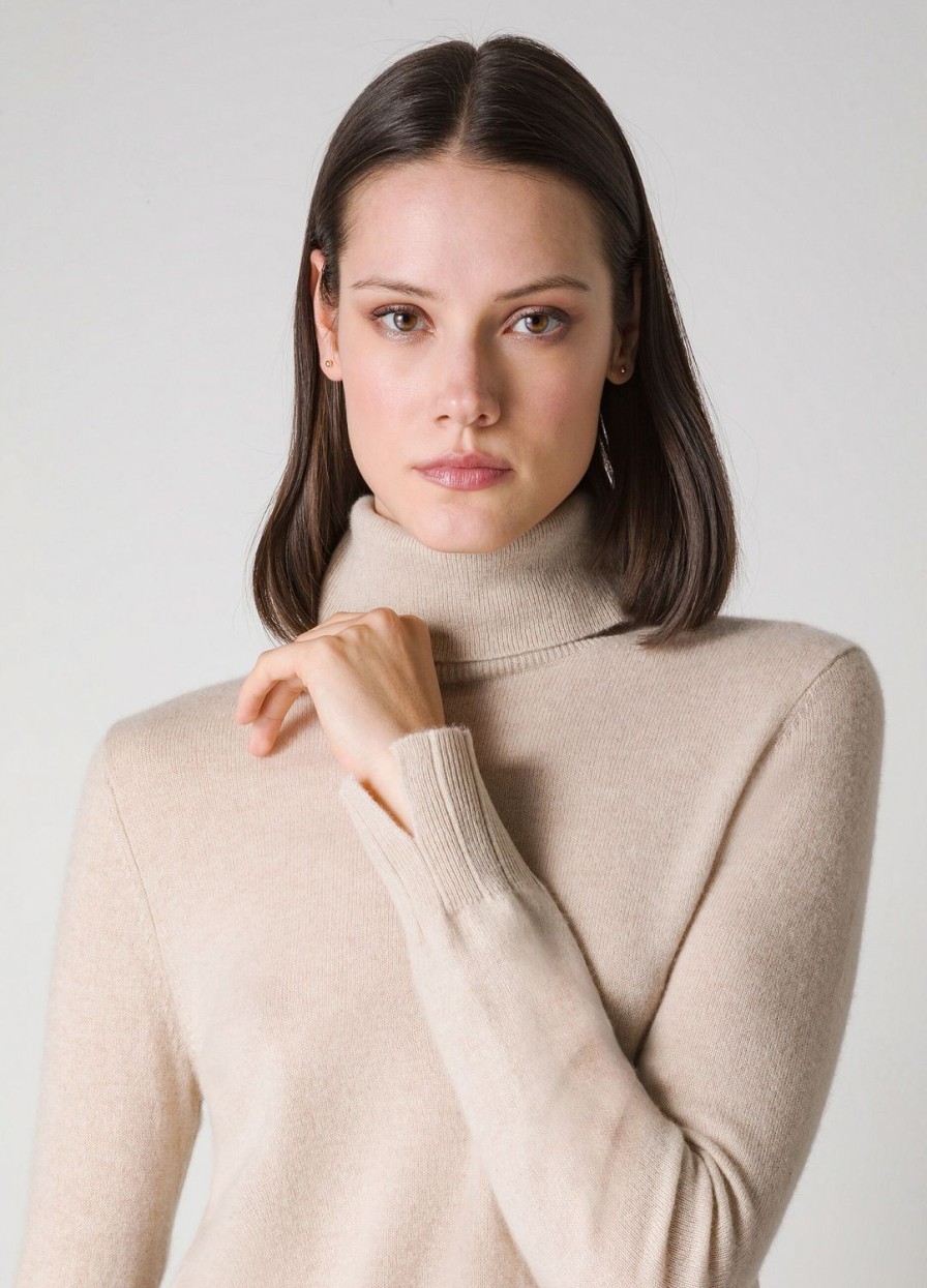 Abbigliamento LES COPAINS Cashmere | Dolcevita In Puro Cashmere