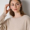 Abbigliamento LES COPAINS Cashmere | Pullover Tricot In Puro Cashmere