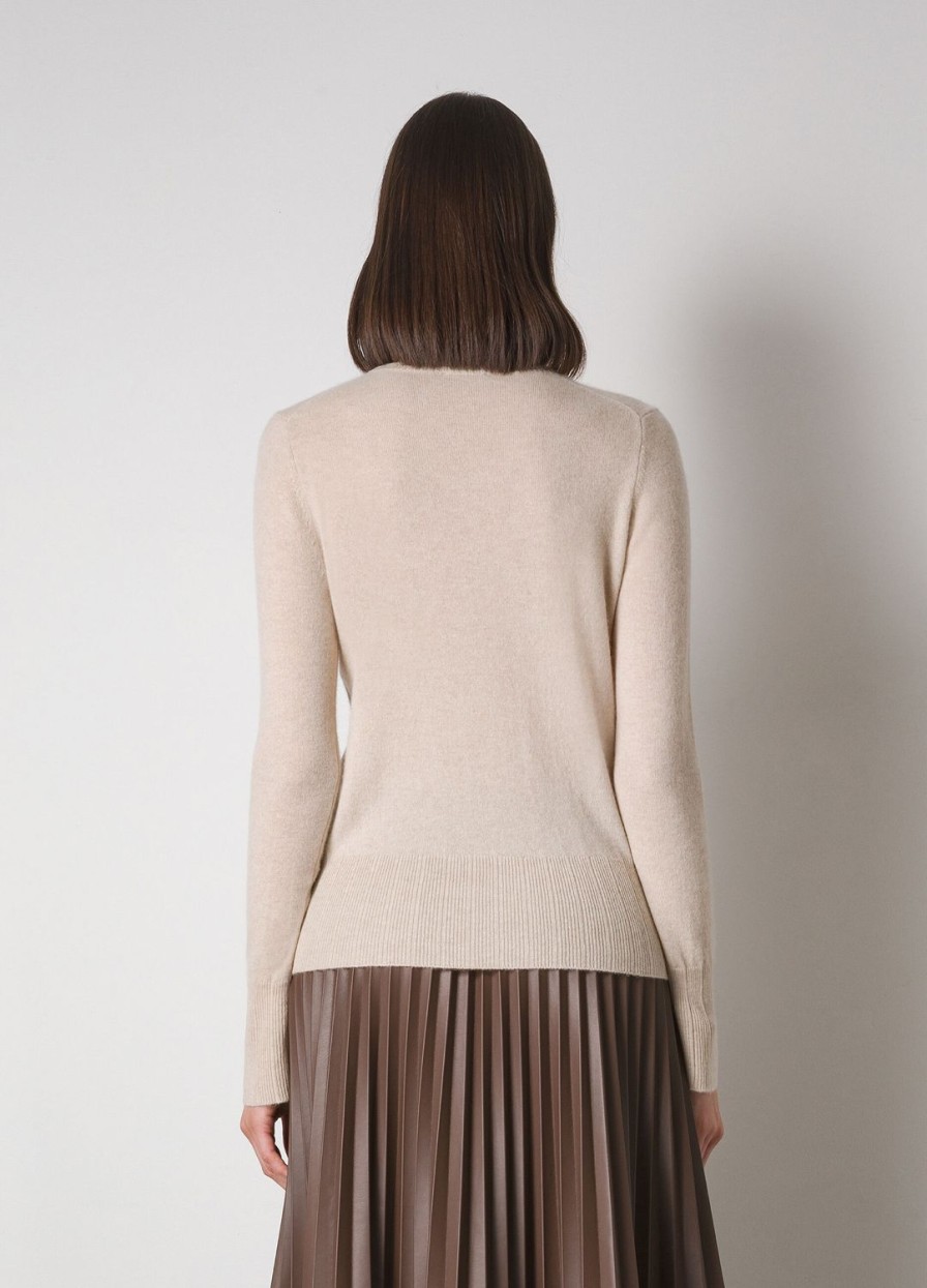 Abbigliamento LES COPAINS Cashmere | Pullover Tricot In Puro Cashmere