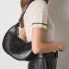 Accessori LES COPAINS Borse A Spalla | Borsa Hobo A Spalla In Vera Pelle