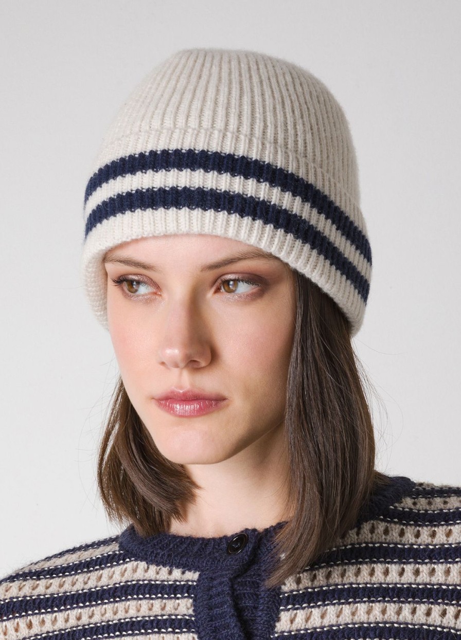 Accessori LES COPAINS | Berretto Beanie In Misto Cashmere