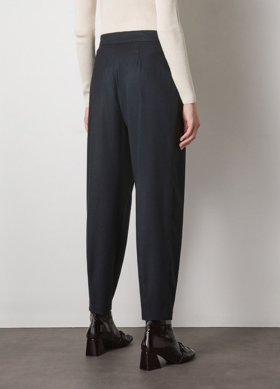 Abbigliamento LES COPAINS Pantaloni Slouchy | Pantalone Slouchy In Misto Lana