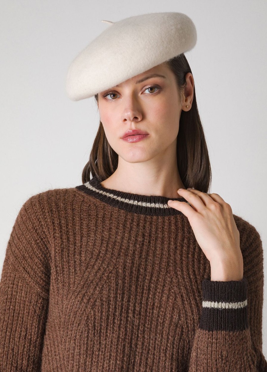 Abbigliamento LES COPAINS Maglieria | Pullover Tricot In Misto Lana E Mohair