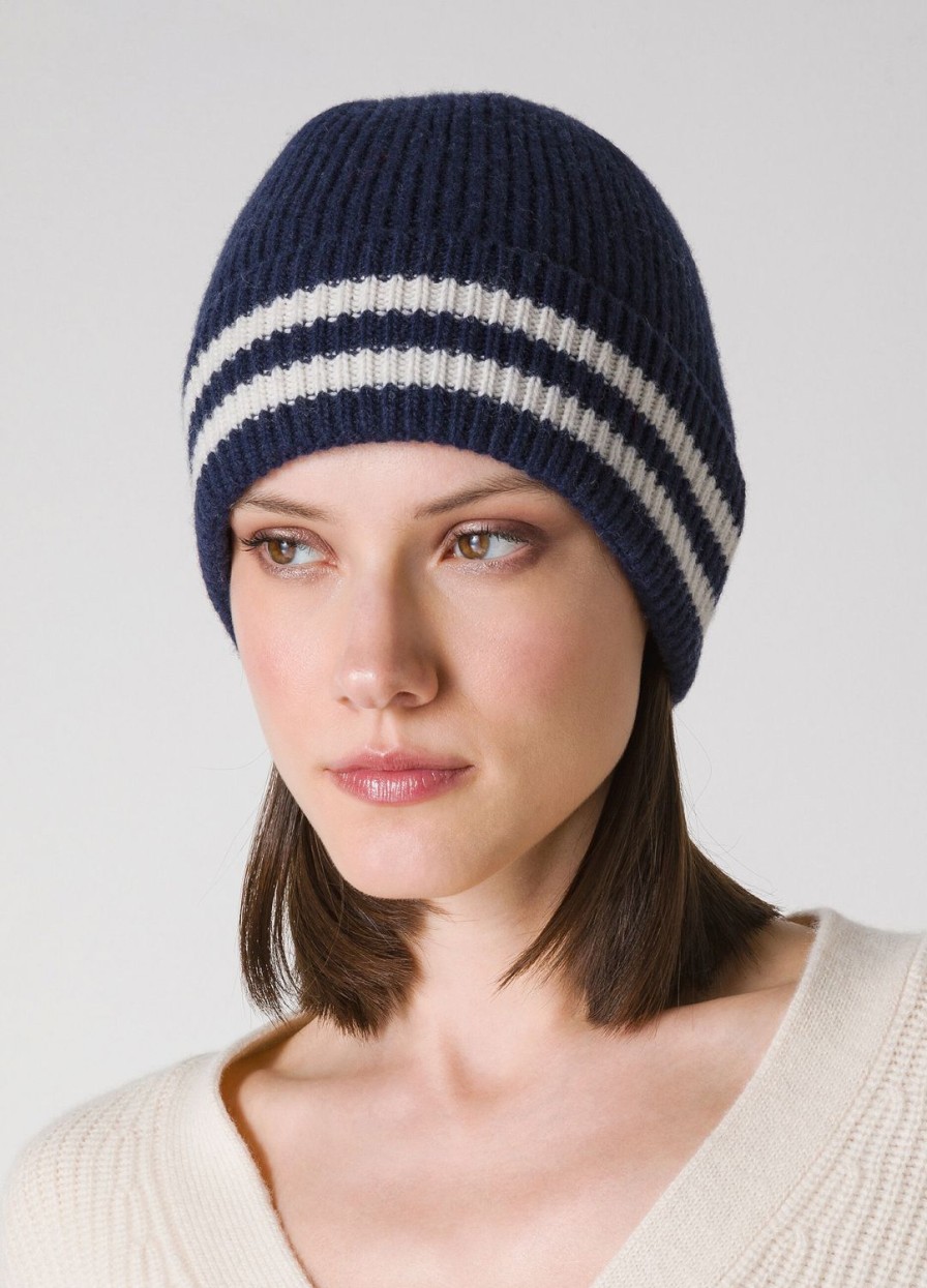 Accessori LES COPAINS | Berretto Beanie In Misto Cashmere