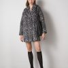 Abbigliamento LES COPAINS Cappotti | Cappotto Misto Lana Animalier